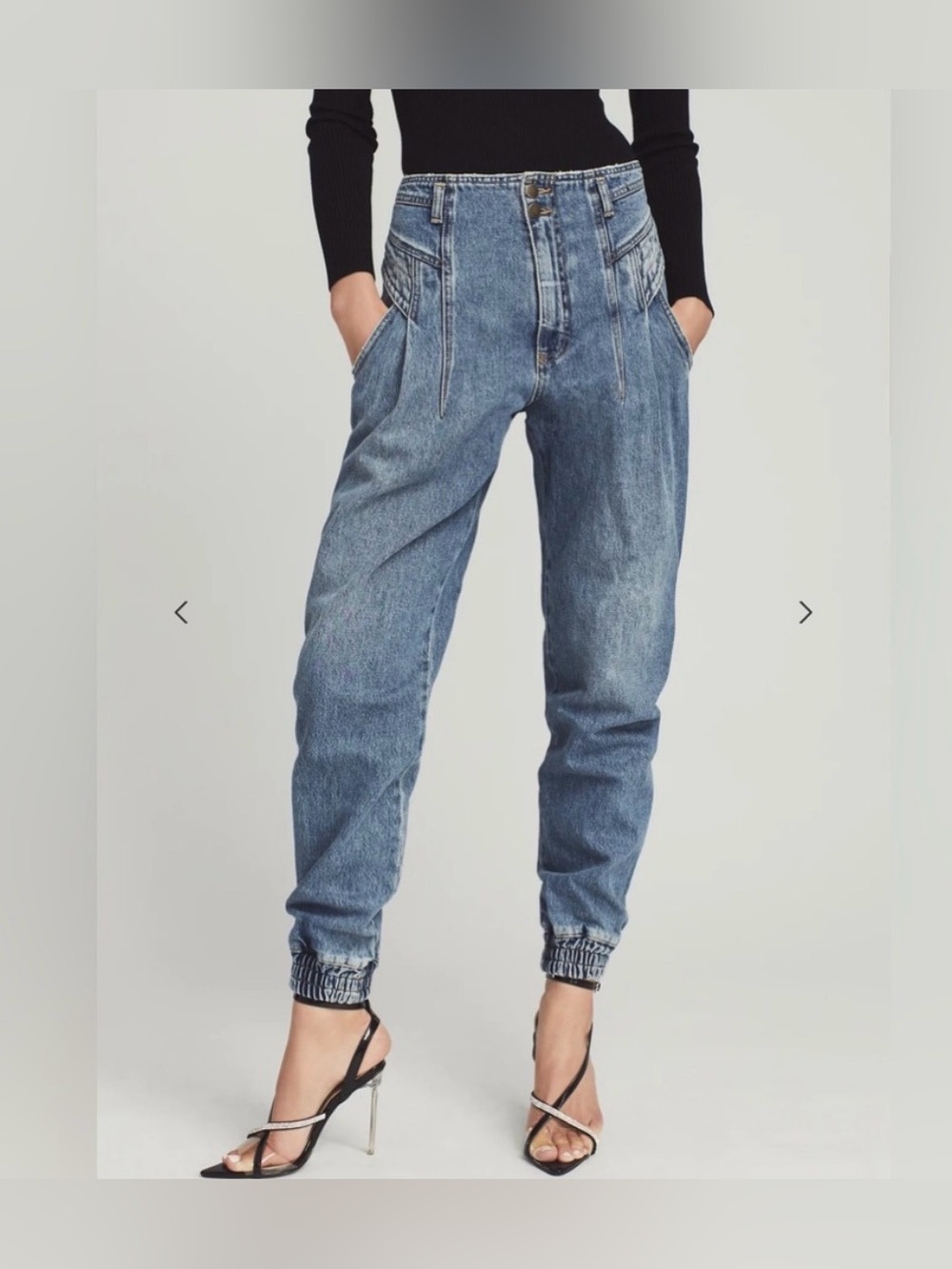 NWT Retrofete Miriam Pant in Brookhaven Size 26